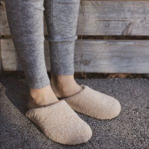 Nwt Steve Madden Vesa Neutral Shearling 